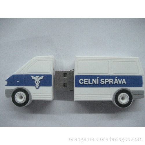 Custom PVC Car Shape USB Flash Memory